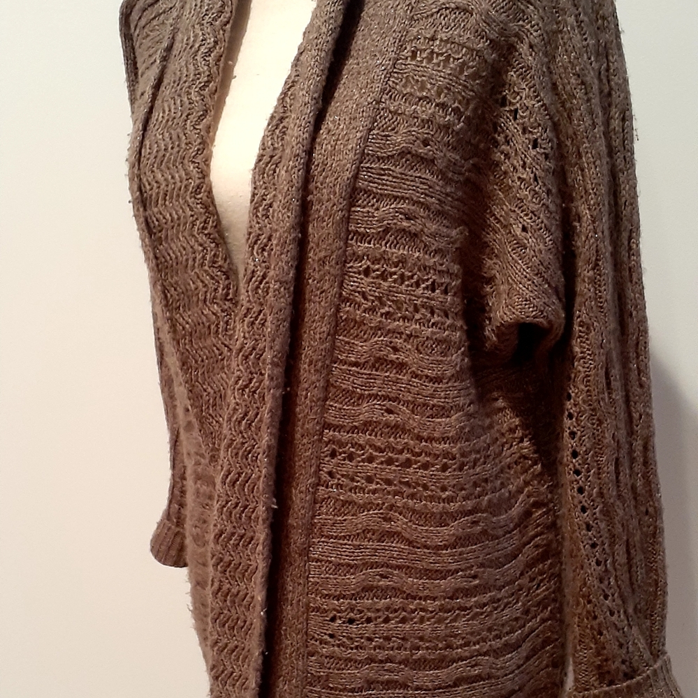 KNITTED SHAWL SOFT COZY